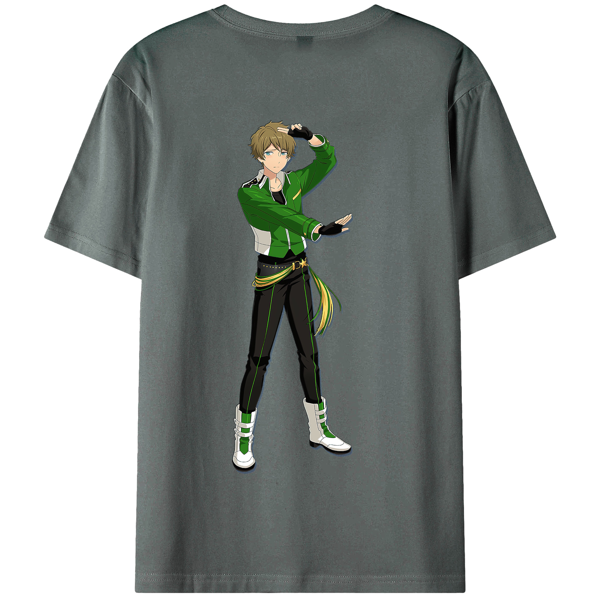 （画像用） あんさんぶるスターズ! Ensemble Stars 綿100％半袖Tシャツ（背面プリント）